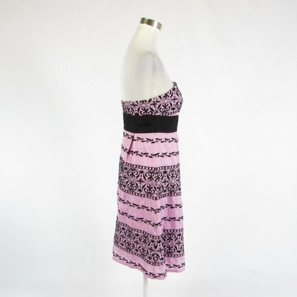 Lavender HELEN WANG empire waist dress 6 - Picture 5 of 8